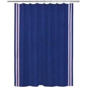 ✅ Calvin Klein Shower Curtain Cobalt Pink Stripe